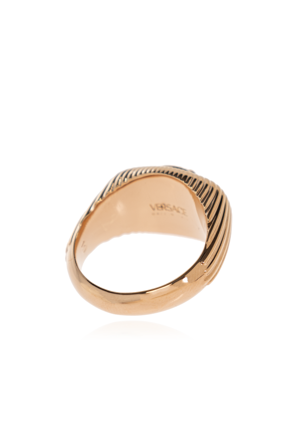 Versace Sygnet z głową Meduzy