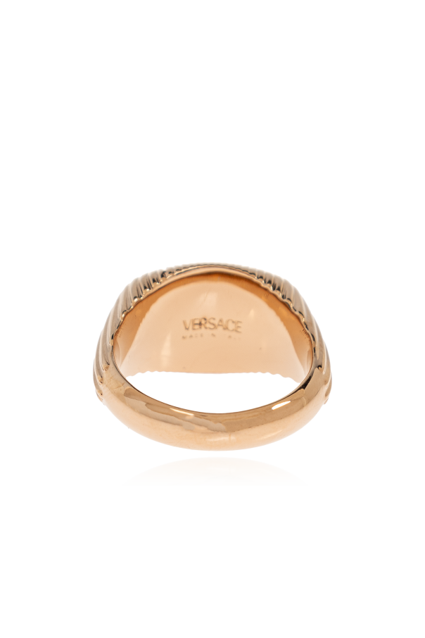 Versace Sygnet z głową Meduzy