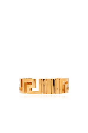 Brazalete de latón con diseño griego