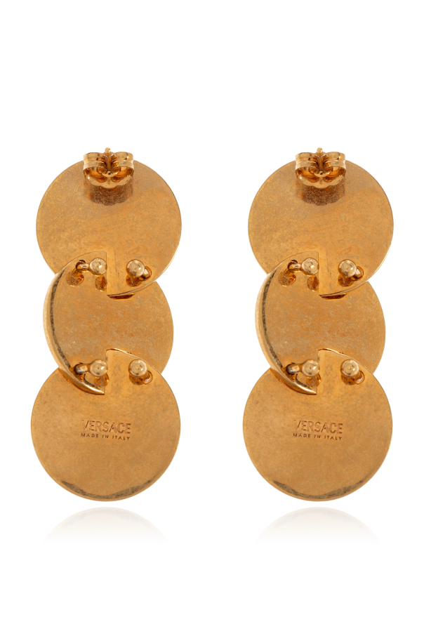 Versace Earrings with Medusa head