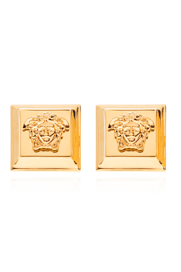 Earrings with Medusa head od Versace