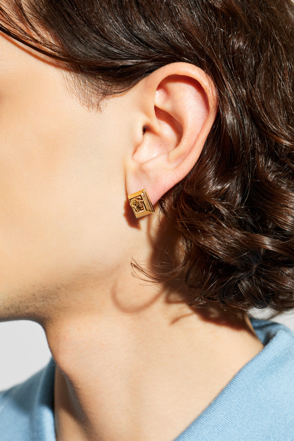 Versace Pendientes con cabeza de Medusa