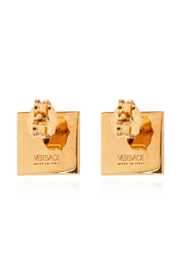 Versace Pendientes con cabeza de Medusa