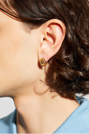 Medusa head earrings od Versace