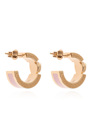 Versace Round earrings with Medusa head