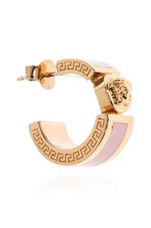 Versace Round earrings with Medusa head