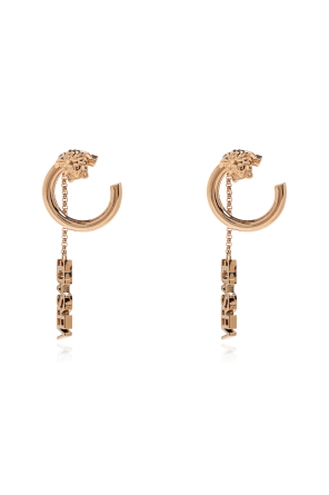 Long logo earrings od Versace