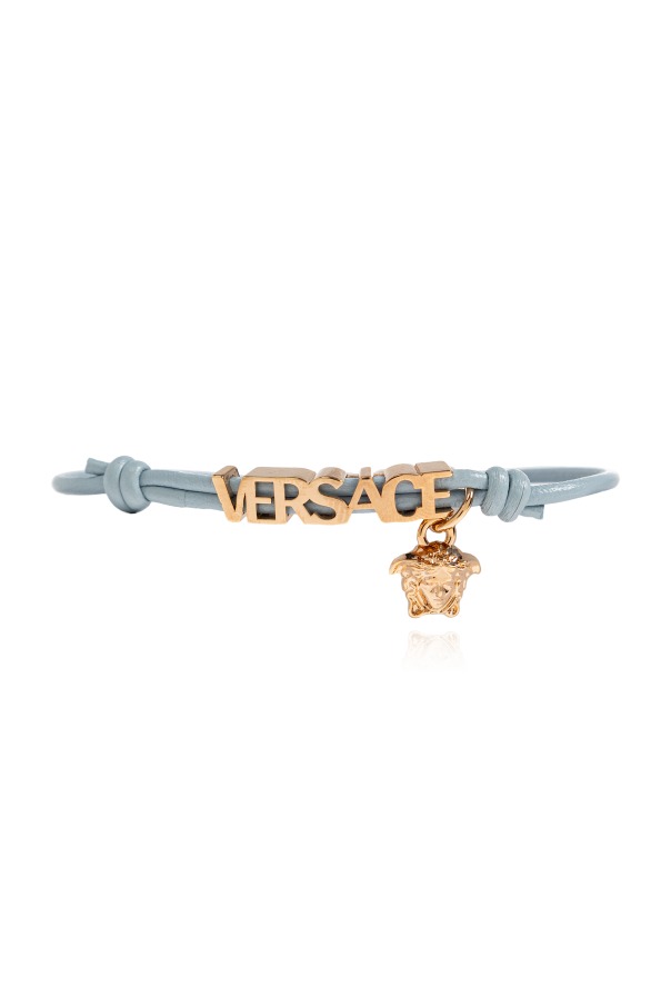 Bracelet with logo od Versace