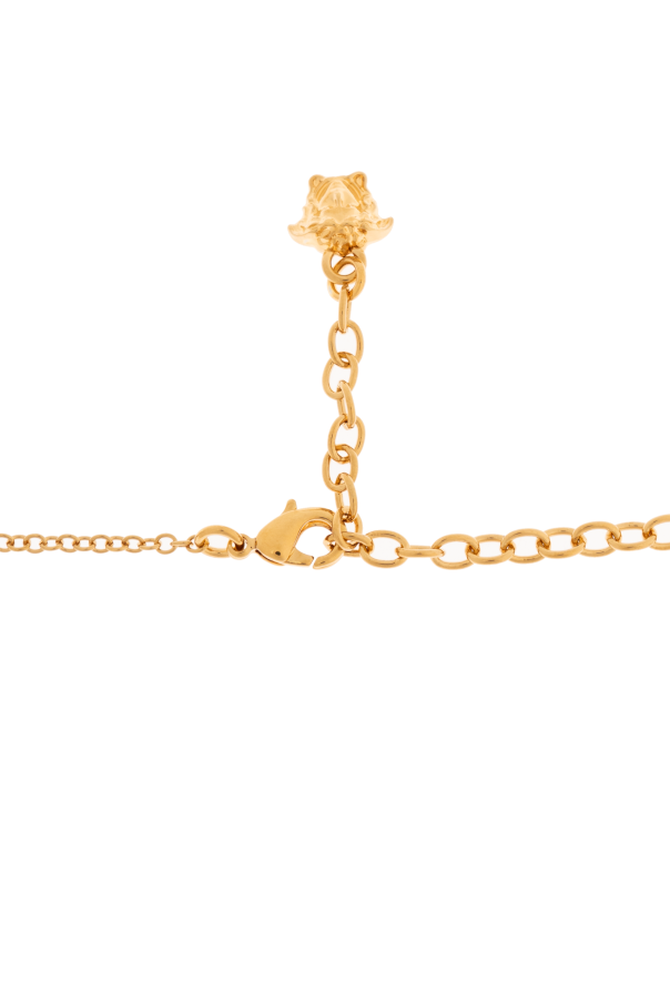 Versace Collar con colgante de cristales brillantes