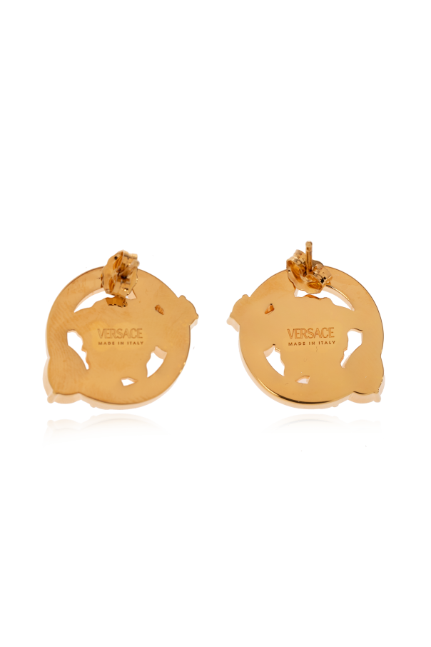 Versace Pendientes con cristales brillantes