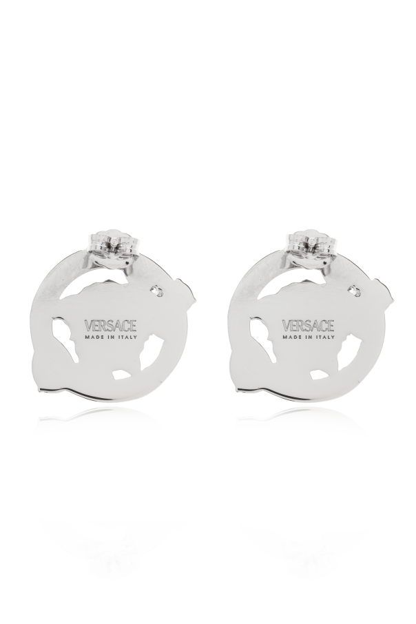 Versace Earrings with shimmering crystals