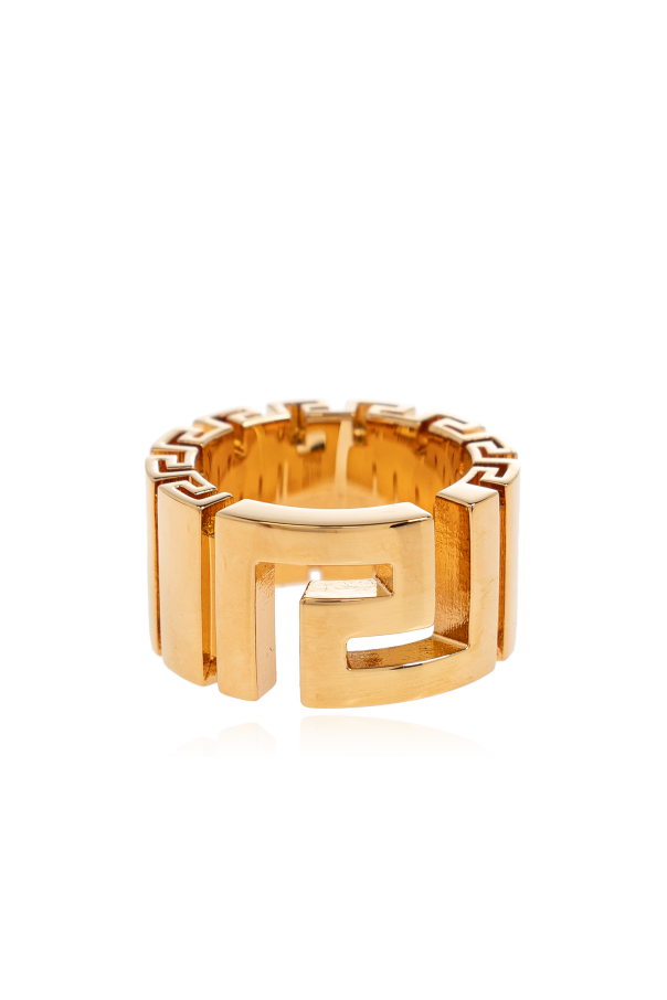 Ring with Greek pattern od Versace