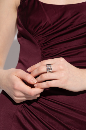 Ring with greek pattern od Versace