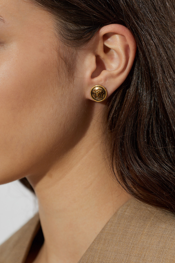 Versace Medusa head earrings
