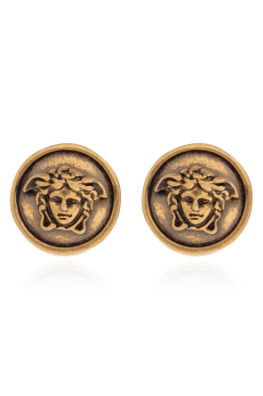 Medusa head earrings