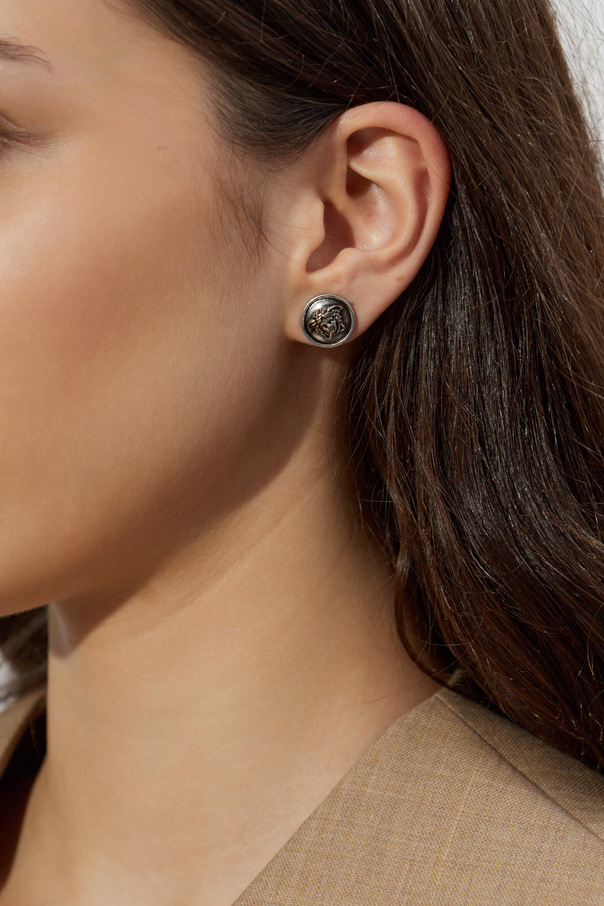 Versace Earrings with Medusa head