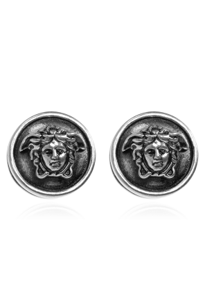 Earrings with Medusa head