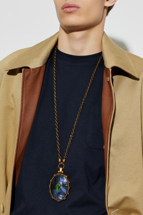 Versace Colar comprido com pendente