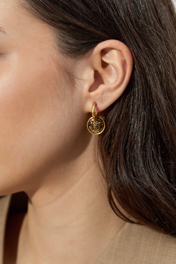 Versace Medusa Head Earrings