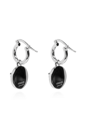 Versace Brass earrings with Medusa head