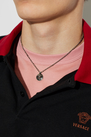 Versace Messinghalskette mit Anhänger