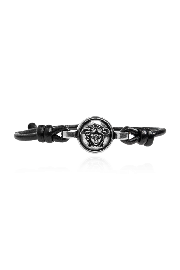Leather bracelet od Versace