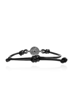 Versace Pulsera de cuero