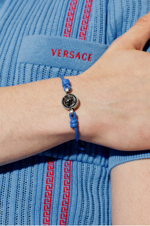 Versace Pulsera de cuero