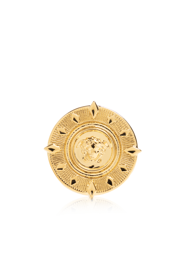 Signet ring with Medusa head od Versace