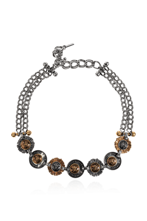 Brass necklace od Versace