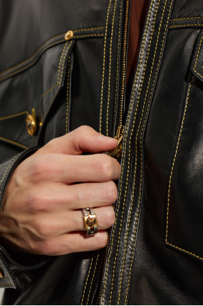 Versace Anel com cabeça de Medusa