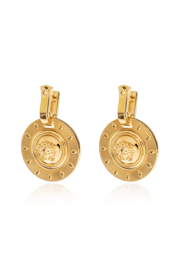 Earrings with Medusa Head od Versace