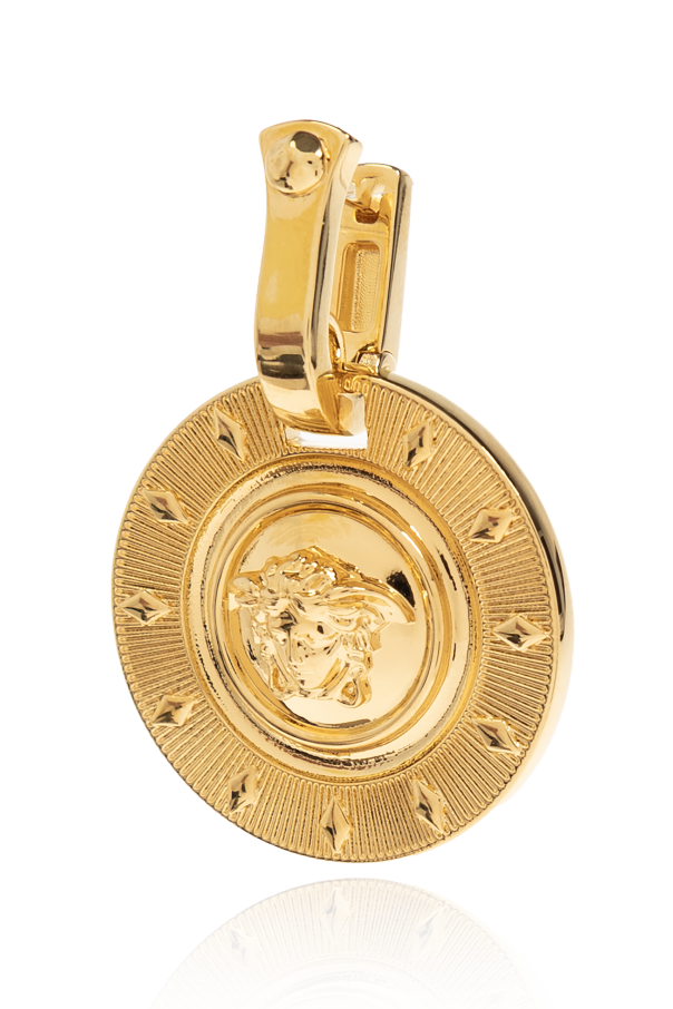 Versace Earrings with Medusa Head