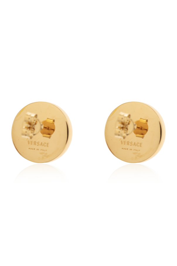 Versace Earrings with shimmering crystals