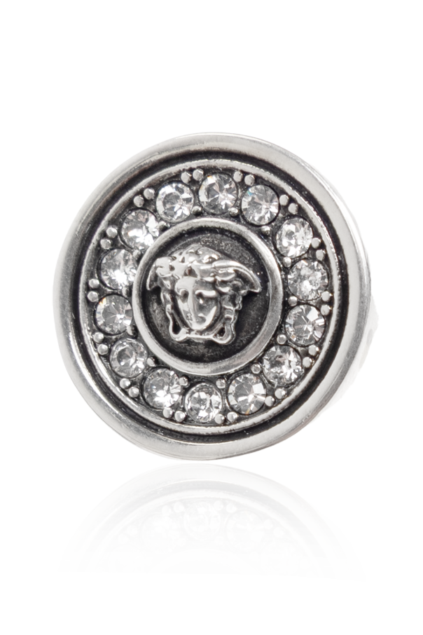 Versace Pendientes con cristales brillantes