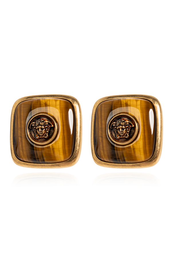 Earrings with Medusa head od Versace