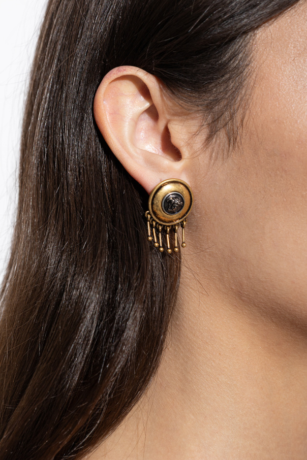 Versace Clip-on earrings with Medusa head