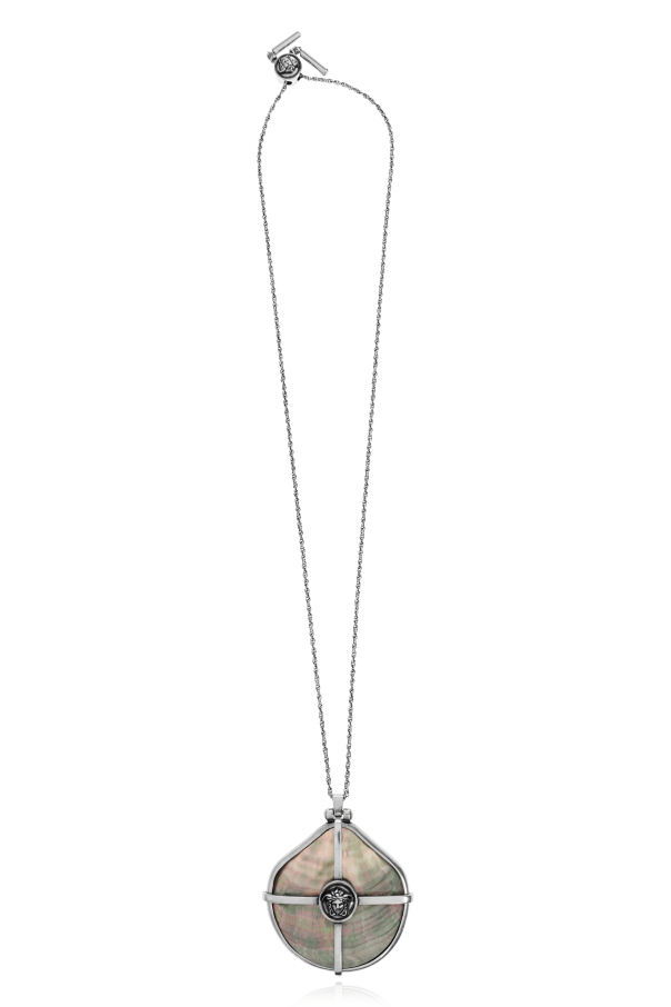 Versace Necklace with mother-of-pearl pendant