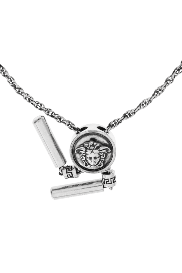 Versace Necklace with mother-of-pearl pendant