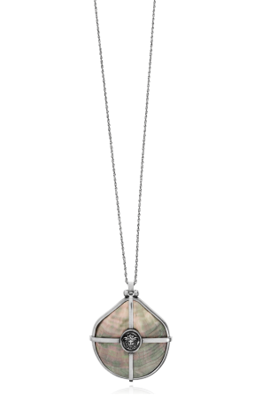 Necklace with mother-of-pearl pendant