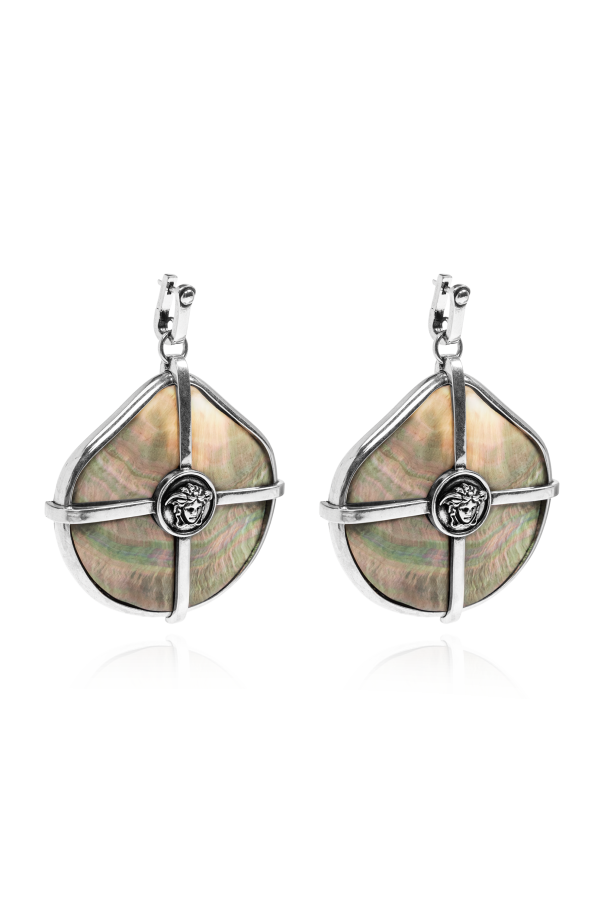 Earrings with mother of pearl od Versace