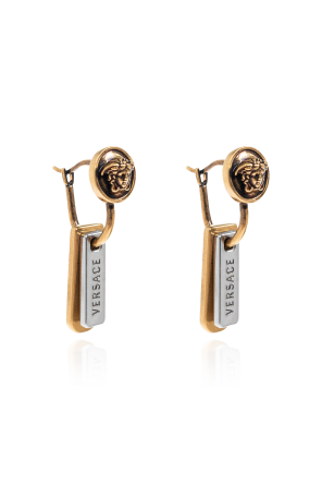 Earrings with Medusa head