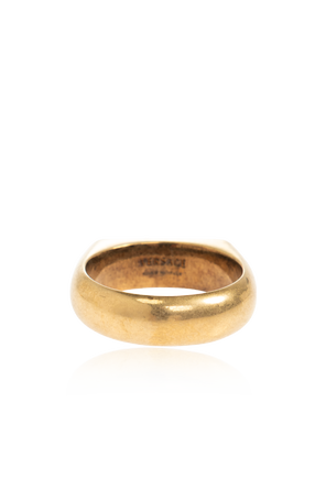 Versace Signet ring with engraved logo