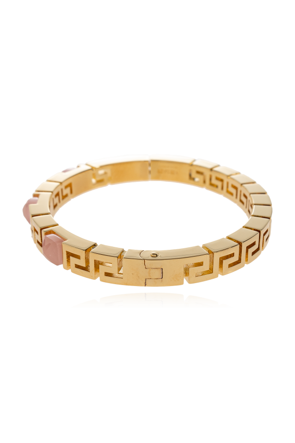 Versace Pulseira com padrão grego
