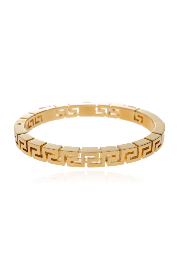 Versace Pulseira com padrão grego