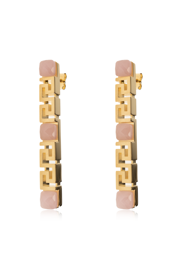 Earrings with Greek pattern od Versace