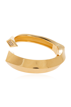 Versace Armband mit schimmernden Kristallen