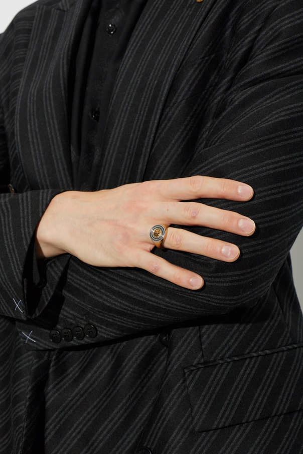 Versace Signet ring with Medusa head