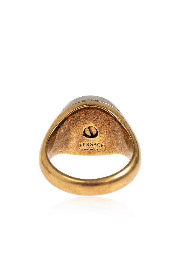 Versace Signet ring with Medusa head