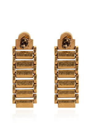 Versace Brass earrings with Medusa head